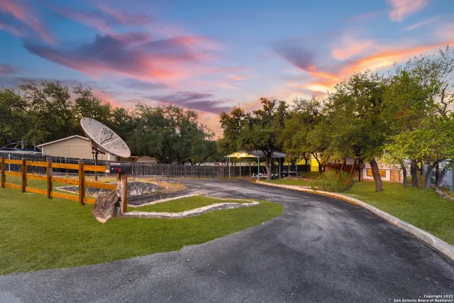 a park view with a garden