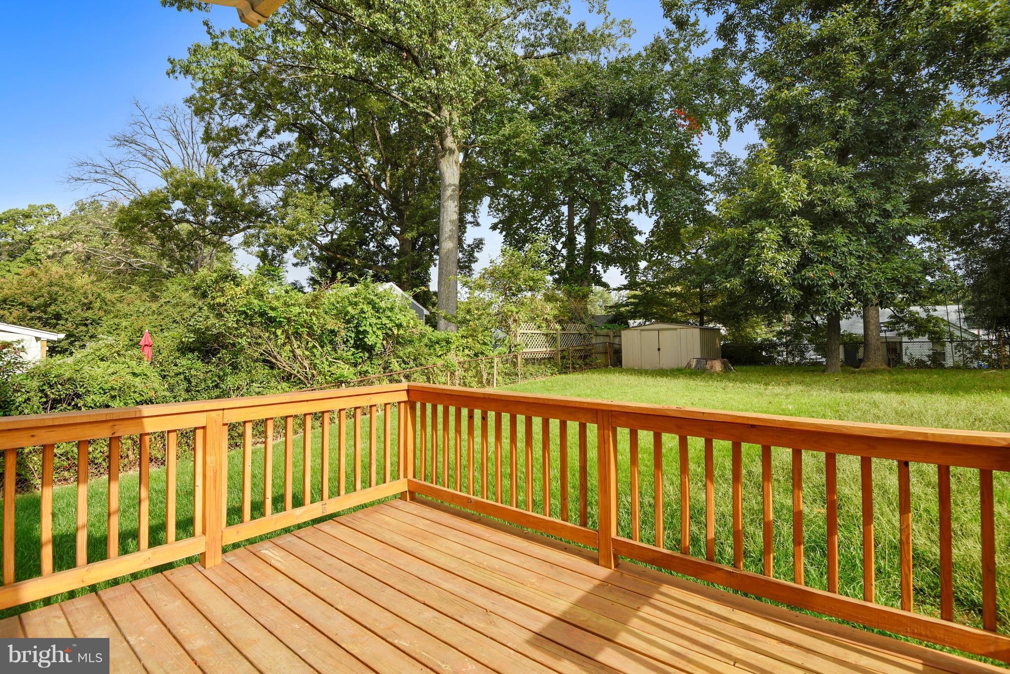 2715 Newton Street Silver Spring, MD 20902 - Photo 16 of 30 Exterior (Rear) Deck