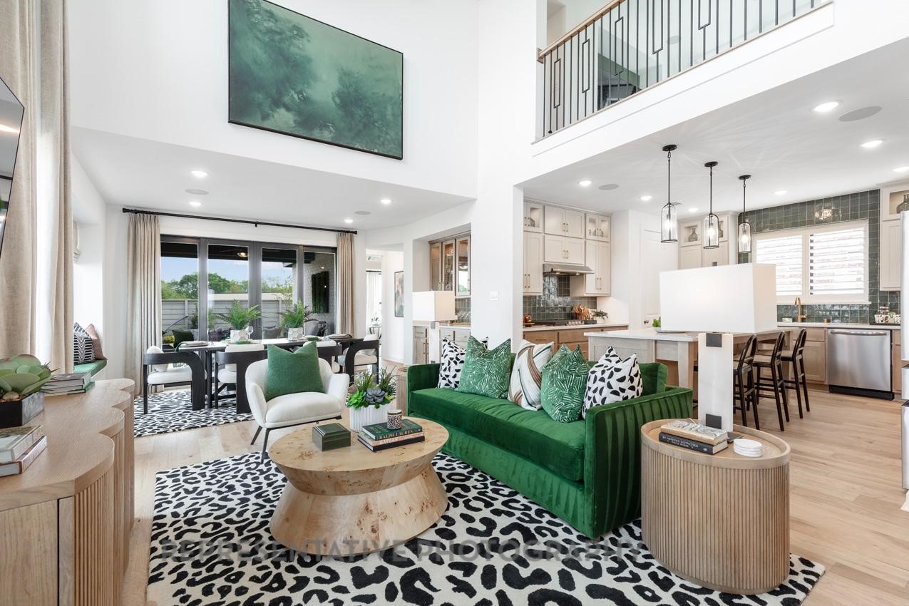 5327 Mango Blfs Street Manvel, TX 77578 - Photo 17 of 46 a living room with furniture and a large window