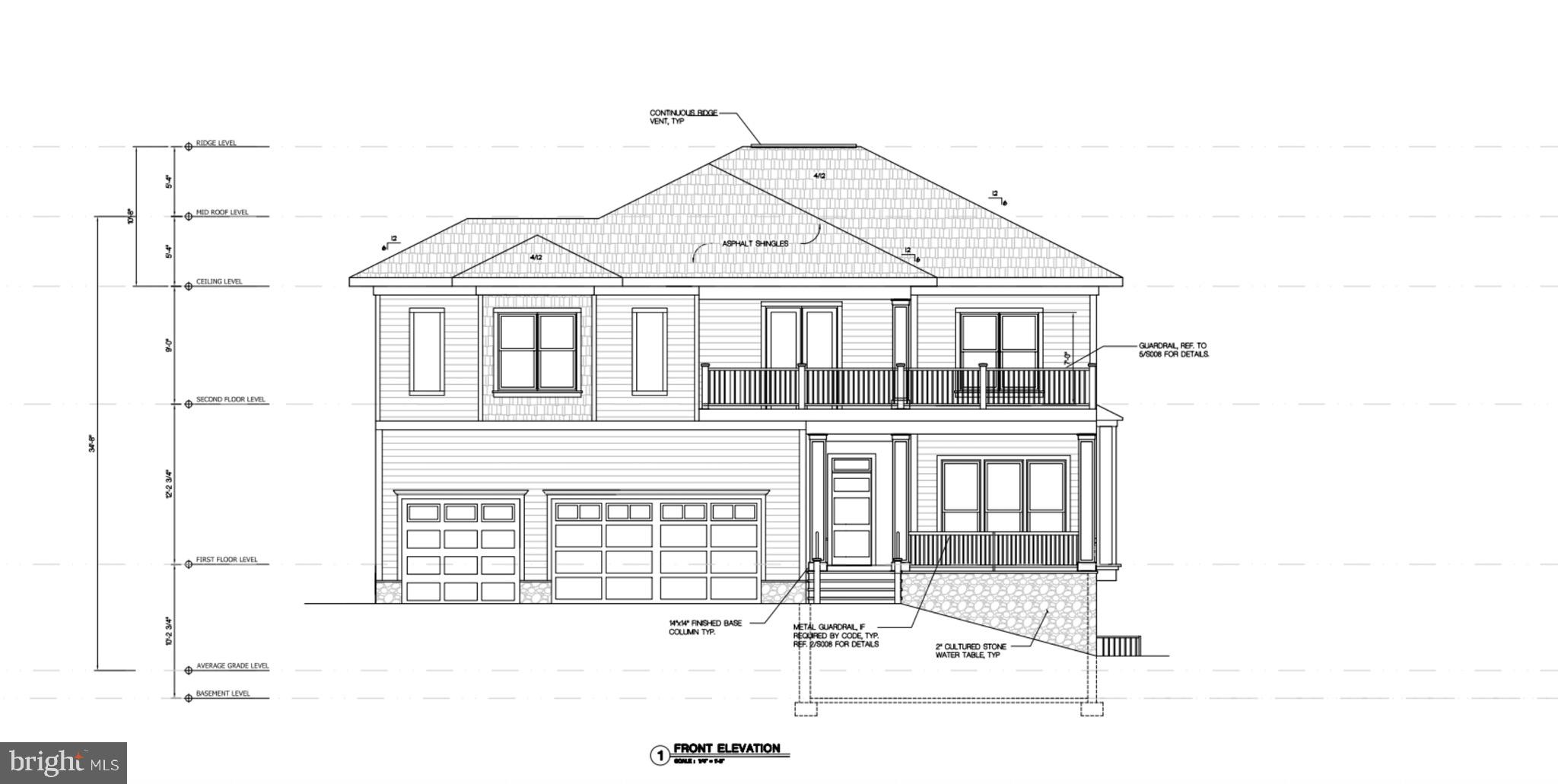 Sketch drawing of home to be built