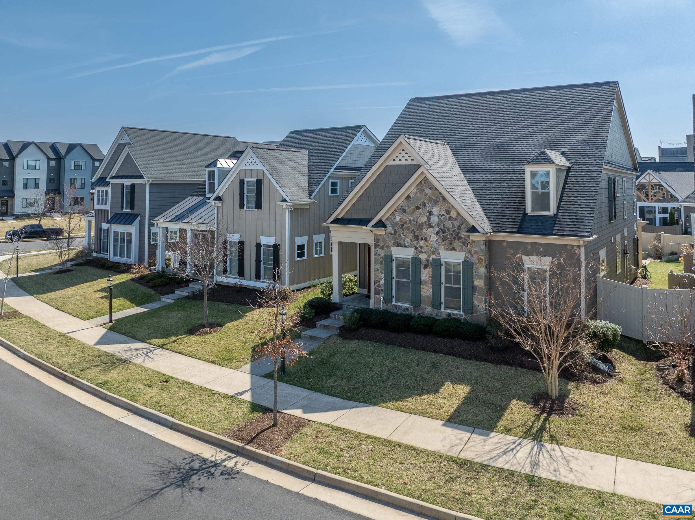 804 Golf View Drive Crozet, VA 22932 - Photo 47 of 62 a front view of a house with garden