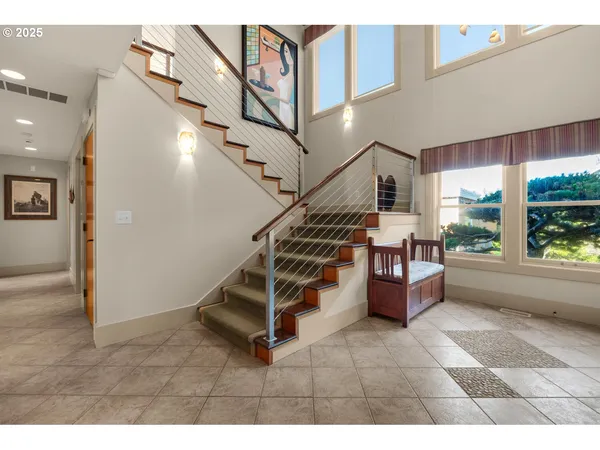 a view of entryway and hall