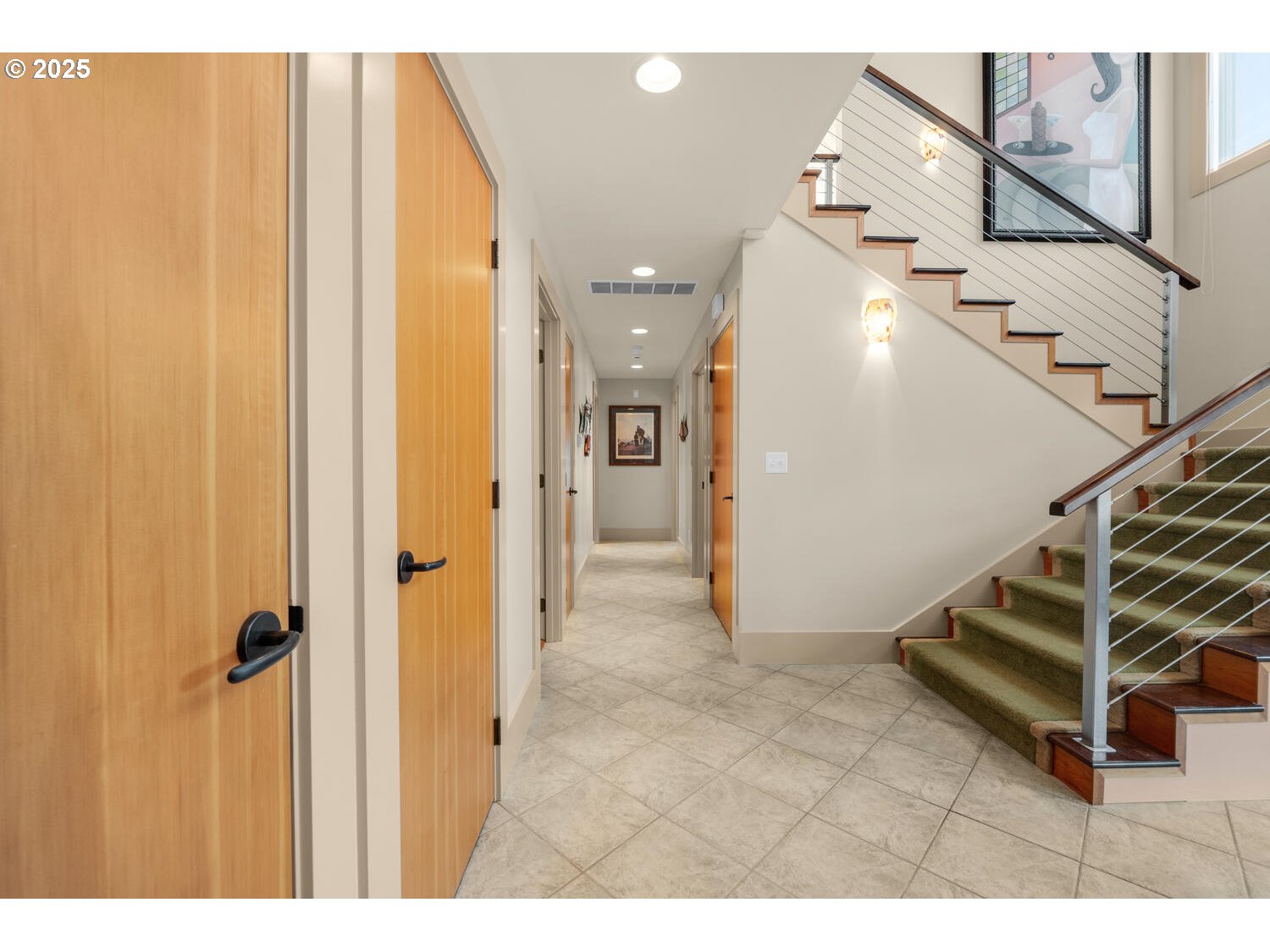 1880 Pacific Avenue Cannon Beach, OR 97110 - Photo 13 of 48 a view of entryway and hall with wooden floor