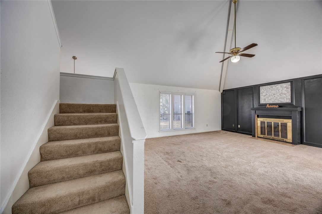 4737 Spring Fork Drive Corpus Christi, TX 78413 - Photo 7 of 37 a view of an empty room with a fireplace