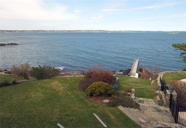 11 Bradlee Road Marblehead, MA 01945 - Photo 15 of 19 a view of a garden with an outdoor space