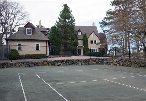 11 Bradlee Road Marblehead, MA 01945 - Photo 19 of 19 a front view of a house with a garden