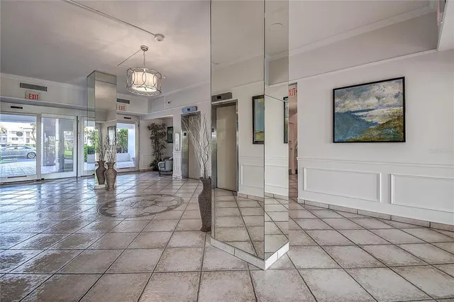 a view of an entryway