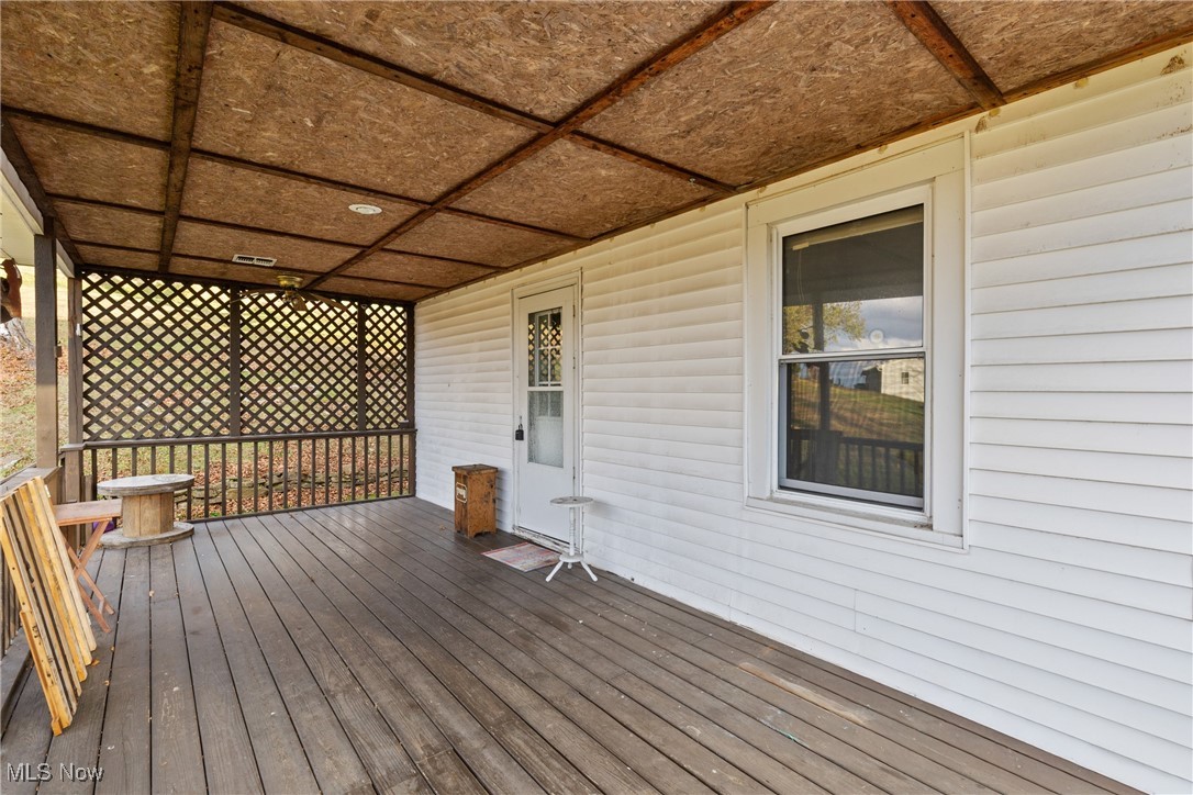 102 Potrock Road Wellsburg, WV 26070 - Photo 31 of 42 View of wooden terrace