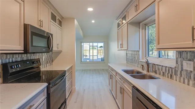 a view of a bathroom with a shower