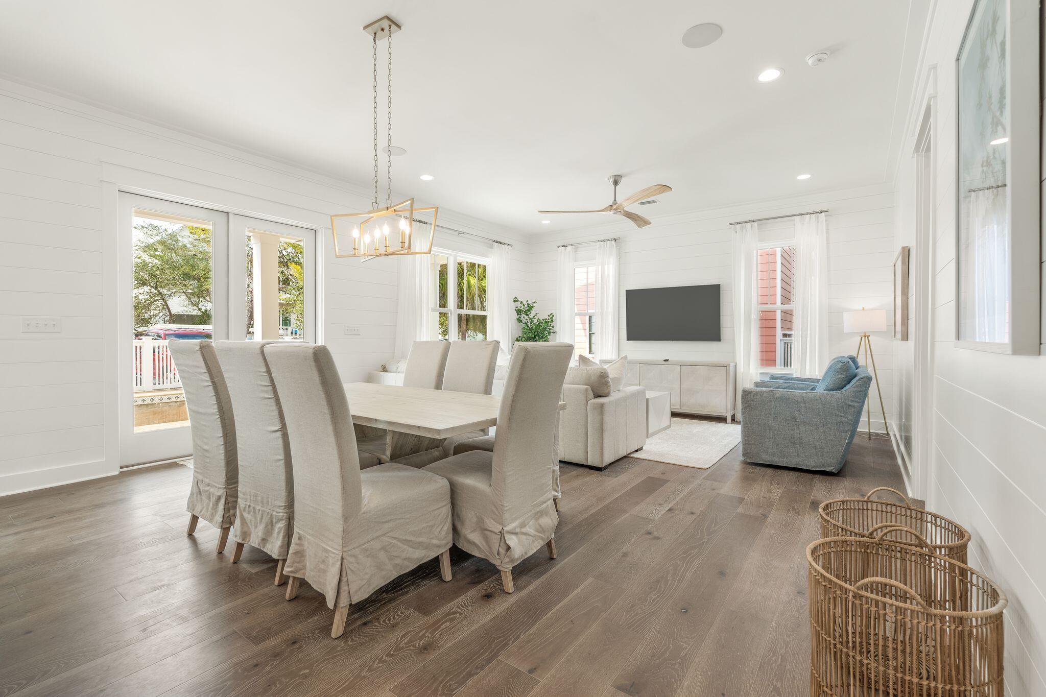 76 Dalton Drive Santa Rosa Beach, FL 32459 - Photo 12 of 71 a view of a dining room with furniture window and wooden floor