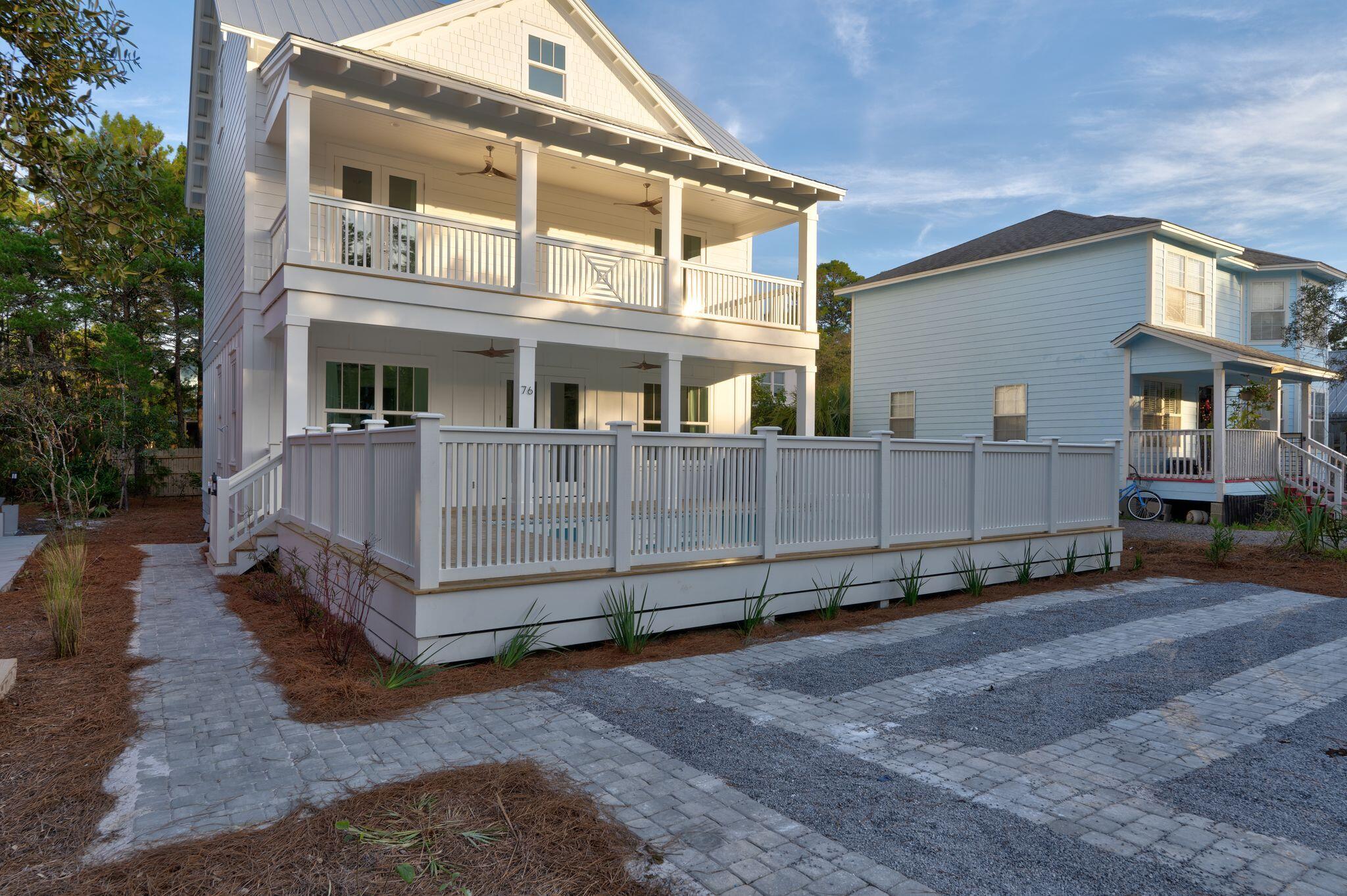 76 Dalton Drive Santa Rosa Beach, FL 32459 - Photo 54 of 71 a view of a house with a yard