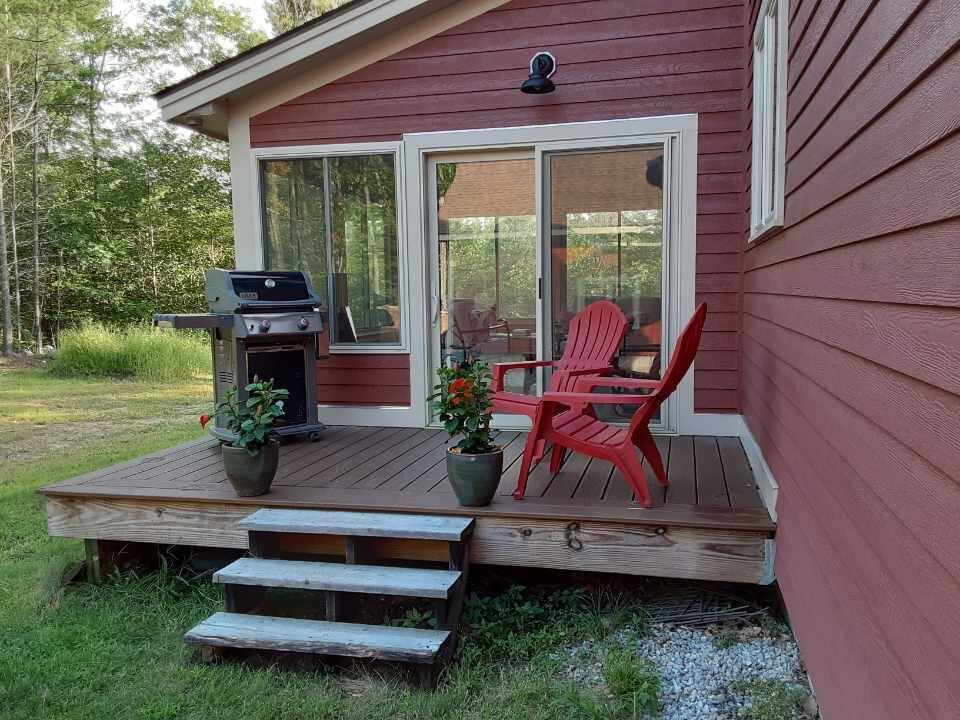 795 Knights Hill Road Harrison, ME 04040 - Photo 21 of 63 Back deck
