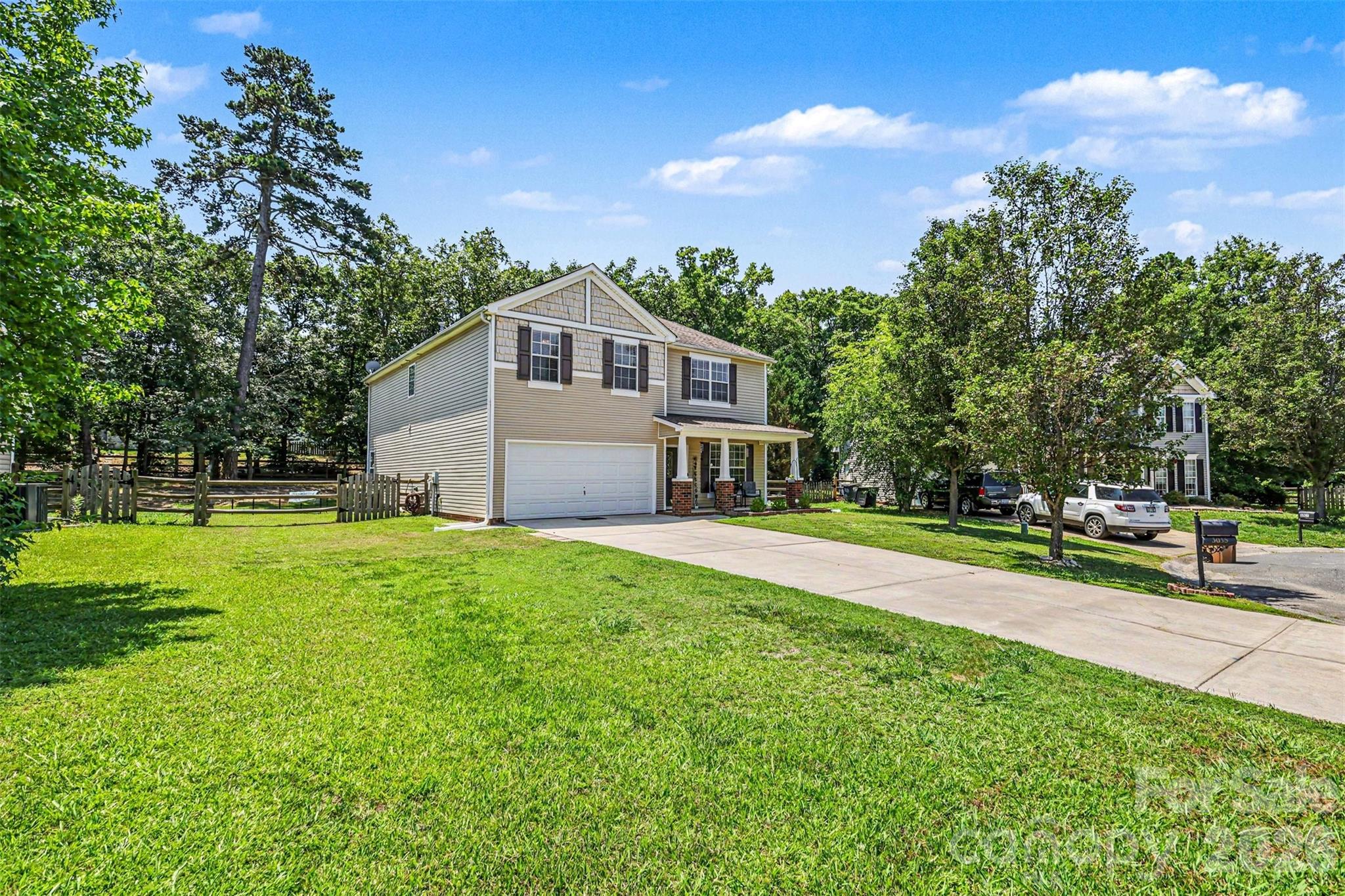 3035 Proverbs Court Monroe, NC 28110 - Photo 30 of 30 a front view of a house with a yard