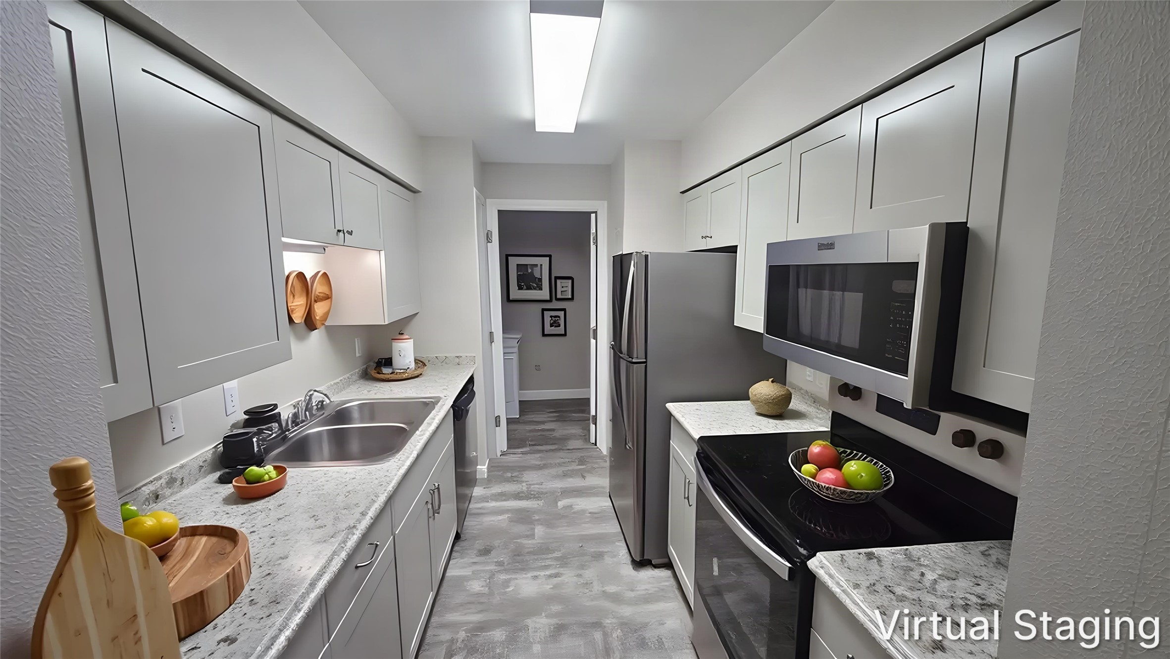 Virtually staged - Kitchen