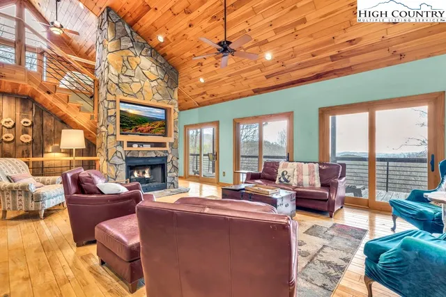 a outdoor space with patio furniture