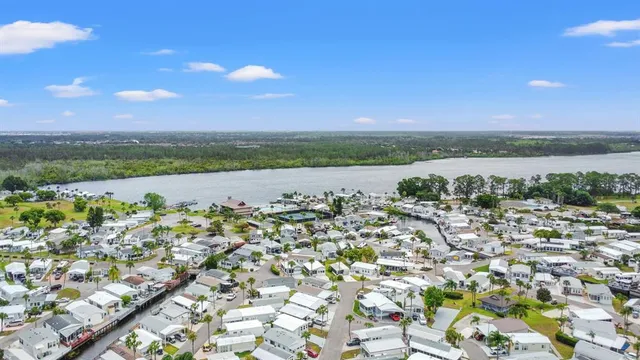 a view of lake with mountain