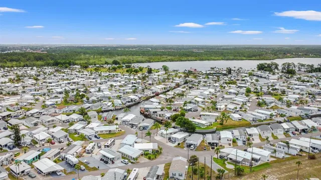 a view of a city with an ocean