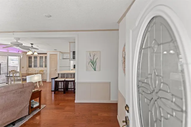 a view of livingroom with furniture and window