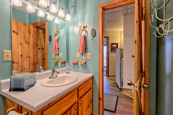 a view of house with outdoor seating space