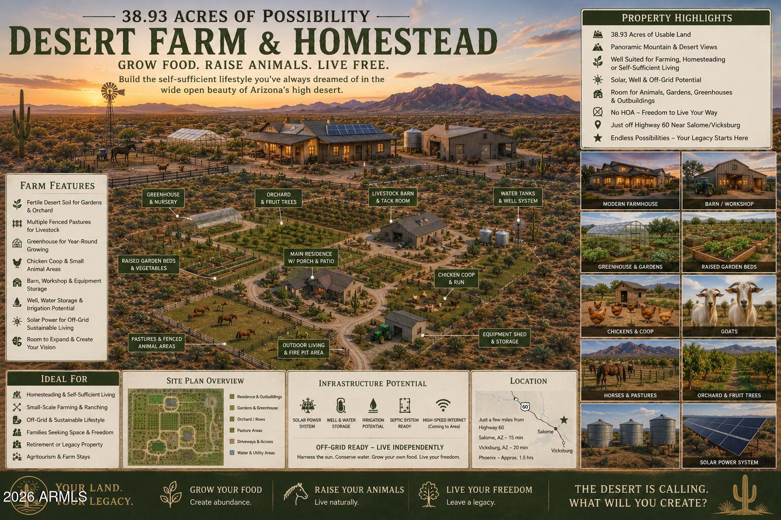 44501 Stutz Well Road Salome, AZ 85348 - Photo 1 of 12
