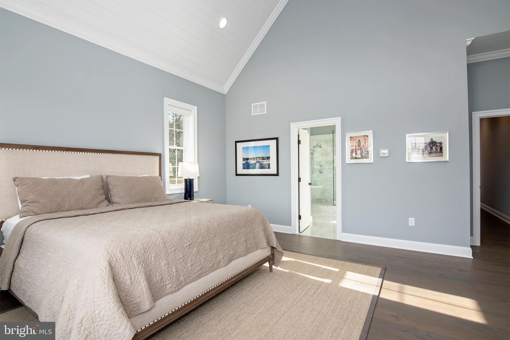 21825 Langdon Farm Road Sherwood, MD 21665 - Photo 41 of 47 a bedroom with a large bed and a window