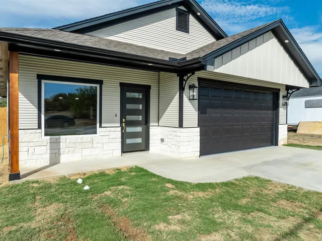 a view of front door of house