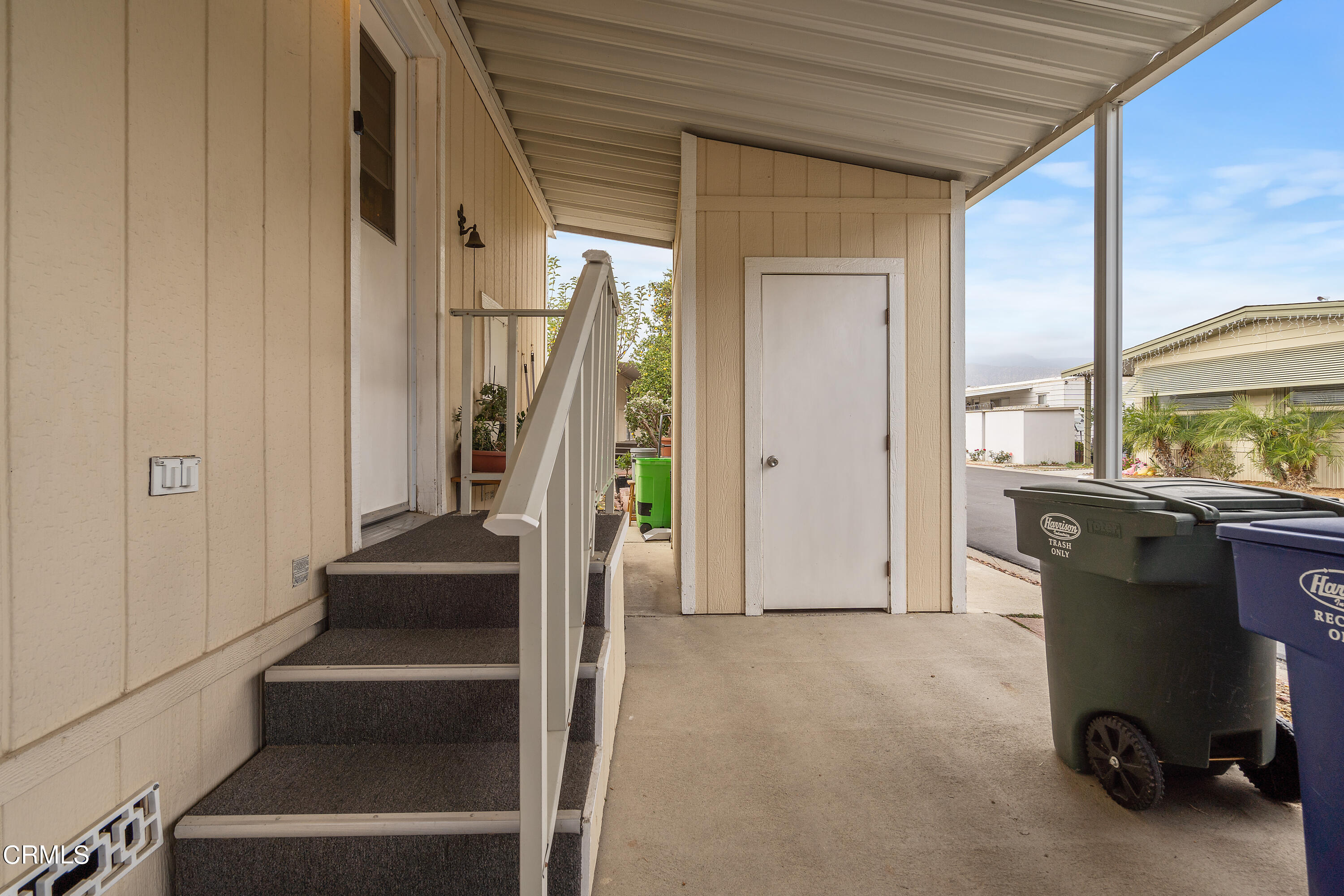 250 East Telegraph Road, Unit 214 Fillmore, CA 93015 - Photo 6 of 32 rear porch shed