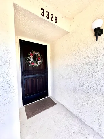a view of a fireplace in a room