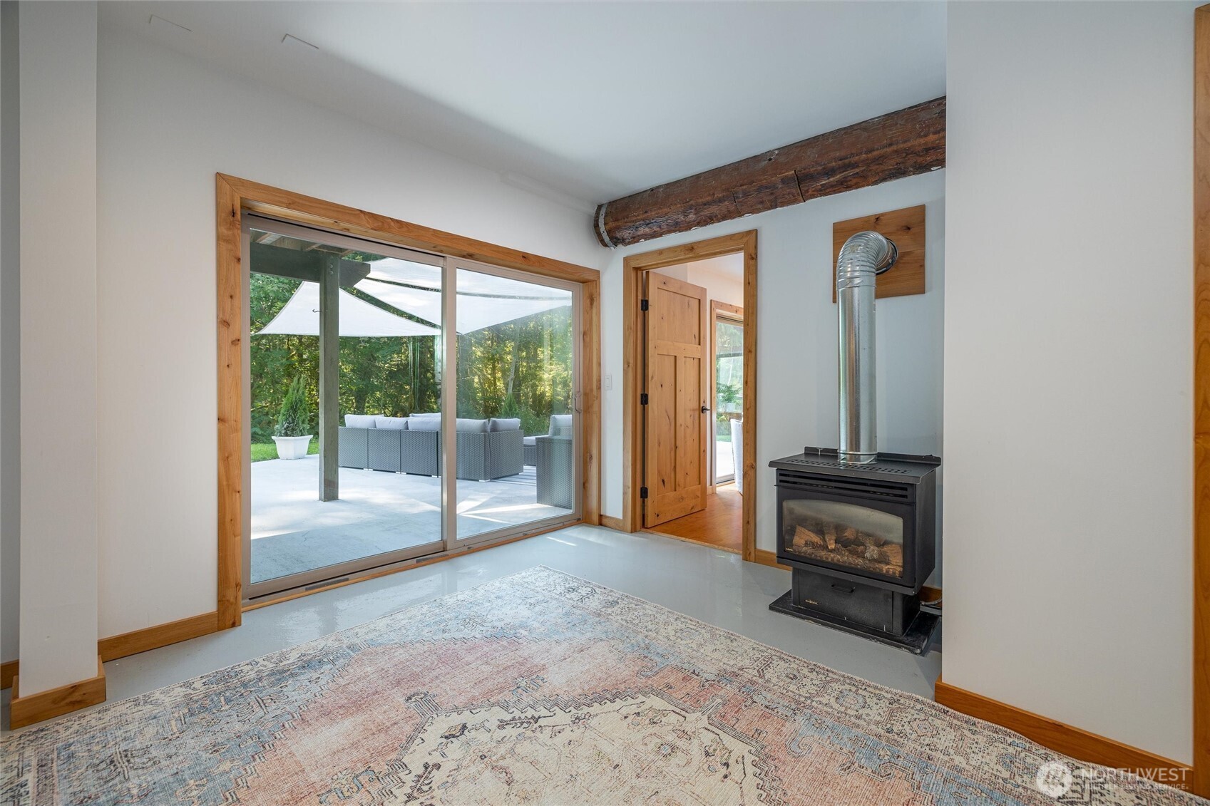 7577 Canyon View Drive Deming, WA 98244 - Photo 27 of 40 a view of a room with a large window