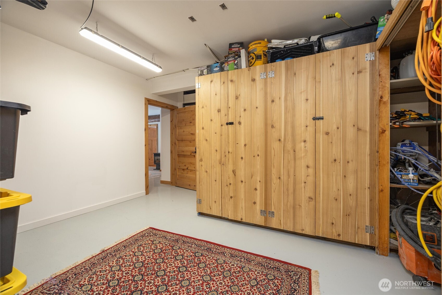 7577 Canyon View Drive Deming, WA 98244 - Photo 34 of 40 a view of a storage & utility room with a window