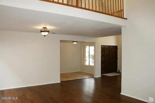 wooden floor in an empty room