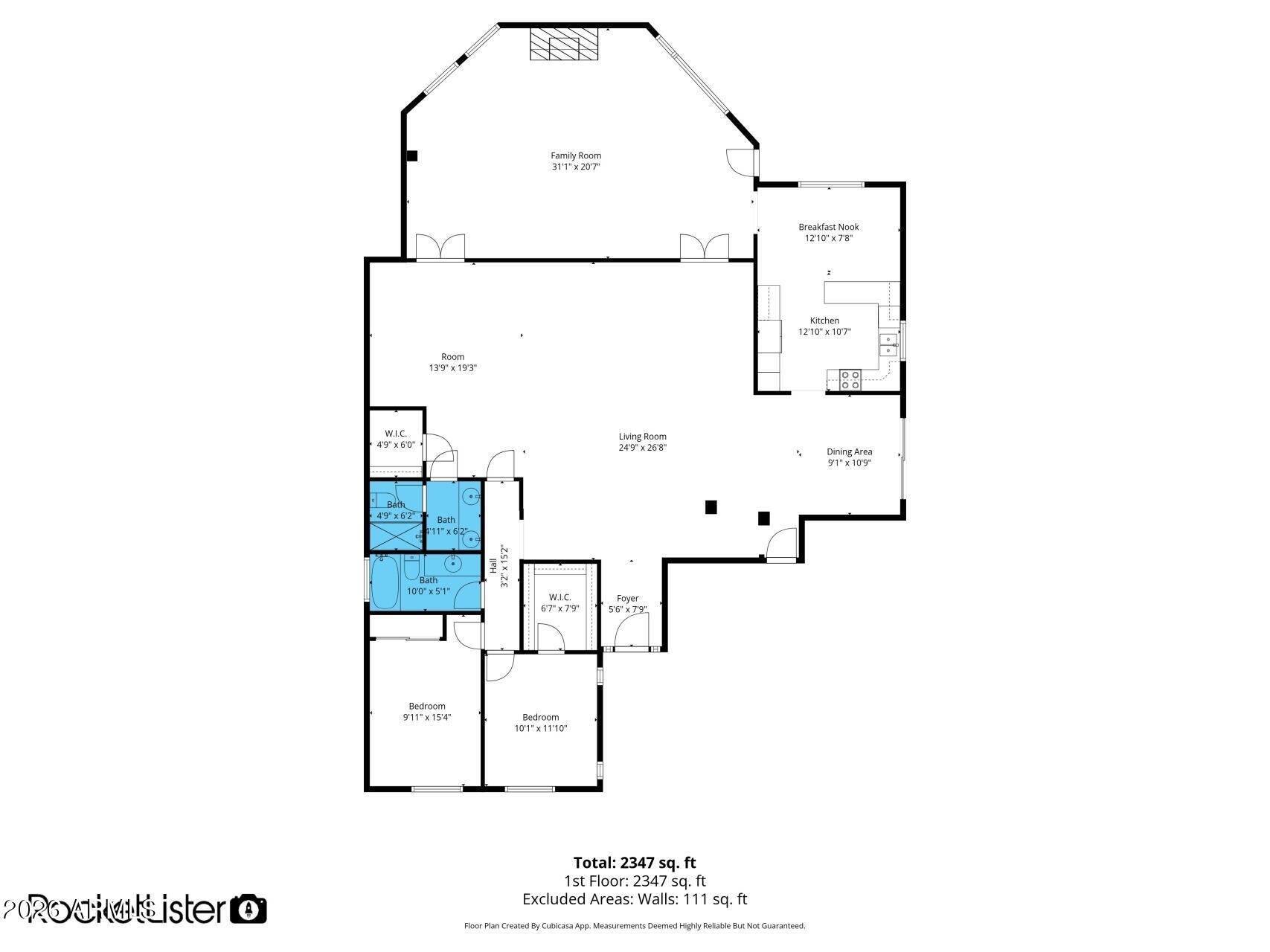 621 East Calavar Road Phoenix, AZ 85022 - Photo 41 of 41 Floor Plan