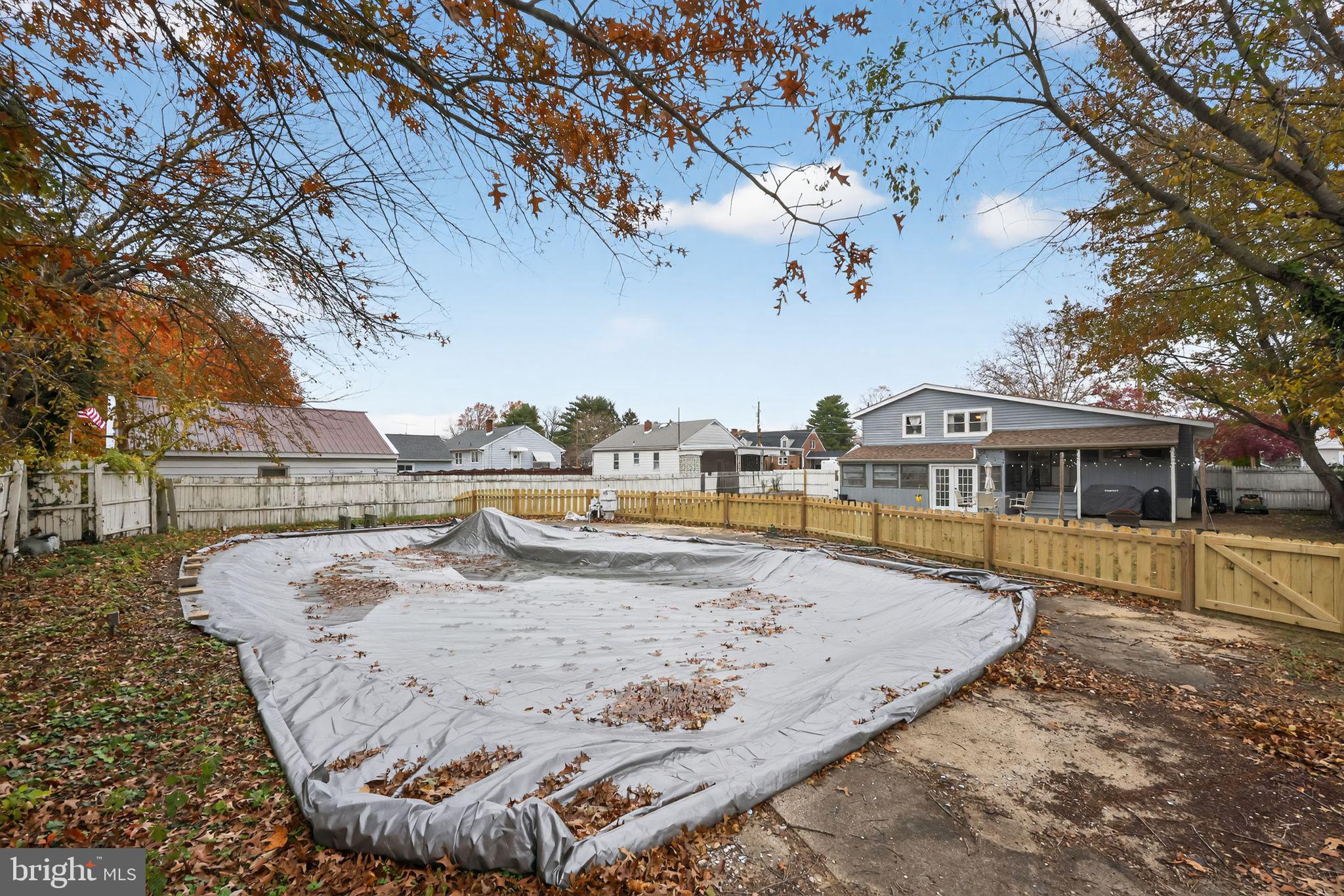 33 Beach Avenue Pennsville, NJ 08070 - Photo 30 of 32 a view of a swimming pool with a patio