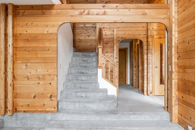 a view of a entryway door of the house
