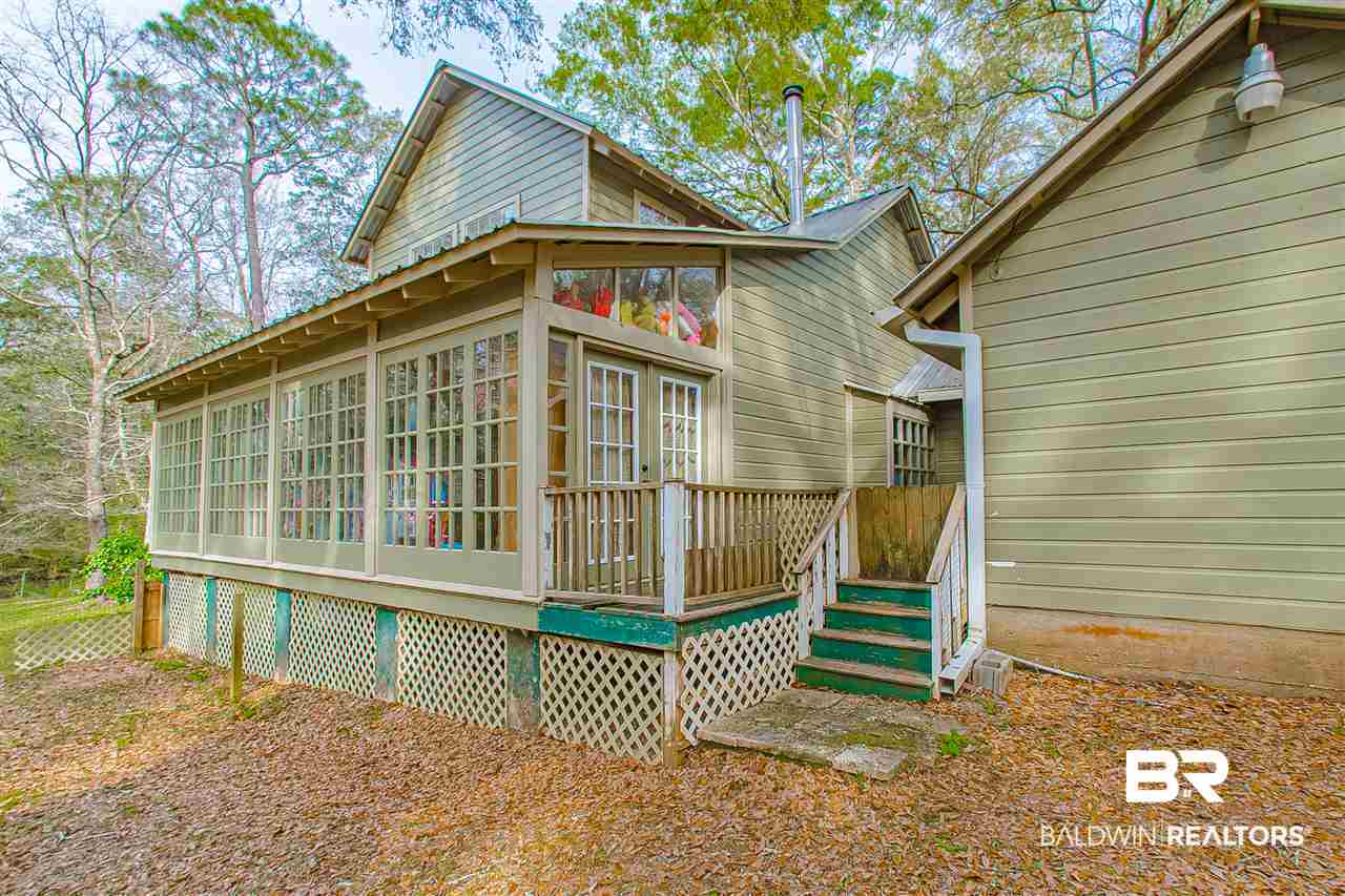 15167 Ridge Road Fairhope, AL 36532 - Photo 27 of 32 Back View/Sun Room