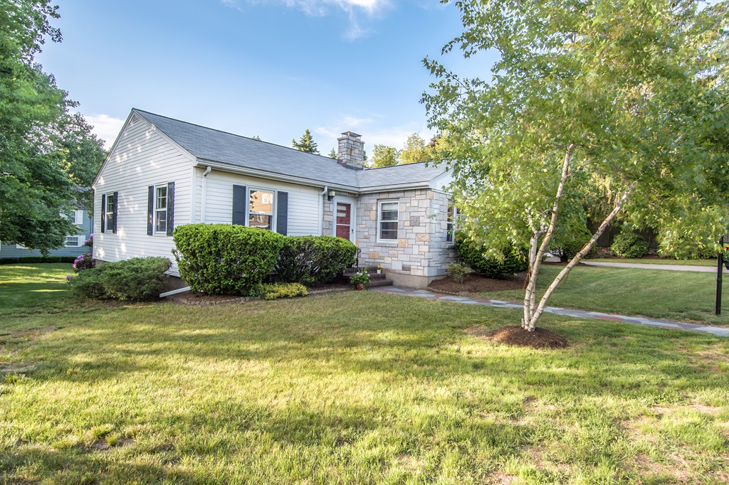 79 Park Street Dedham, MA 02026 - Photo 29 of 29 a house view with a garden space