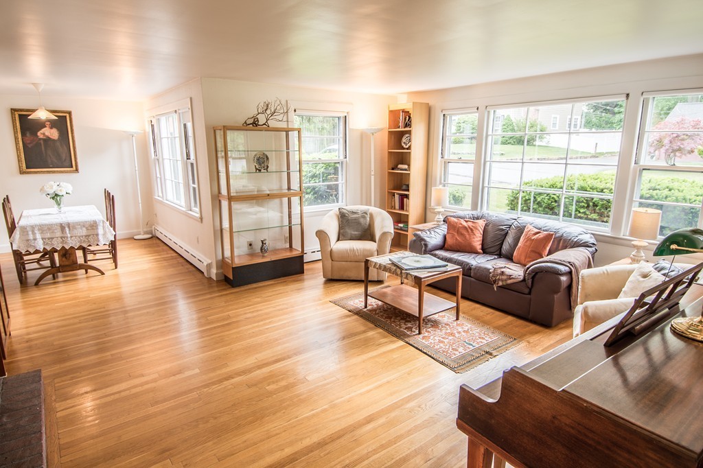 79 Park Street Dedham, MA 02026 - Photo 8 of 29 a living room with furniture and a large window