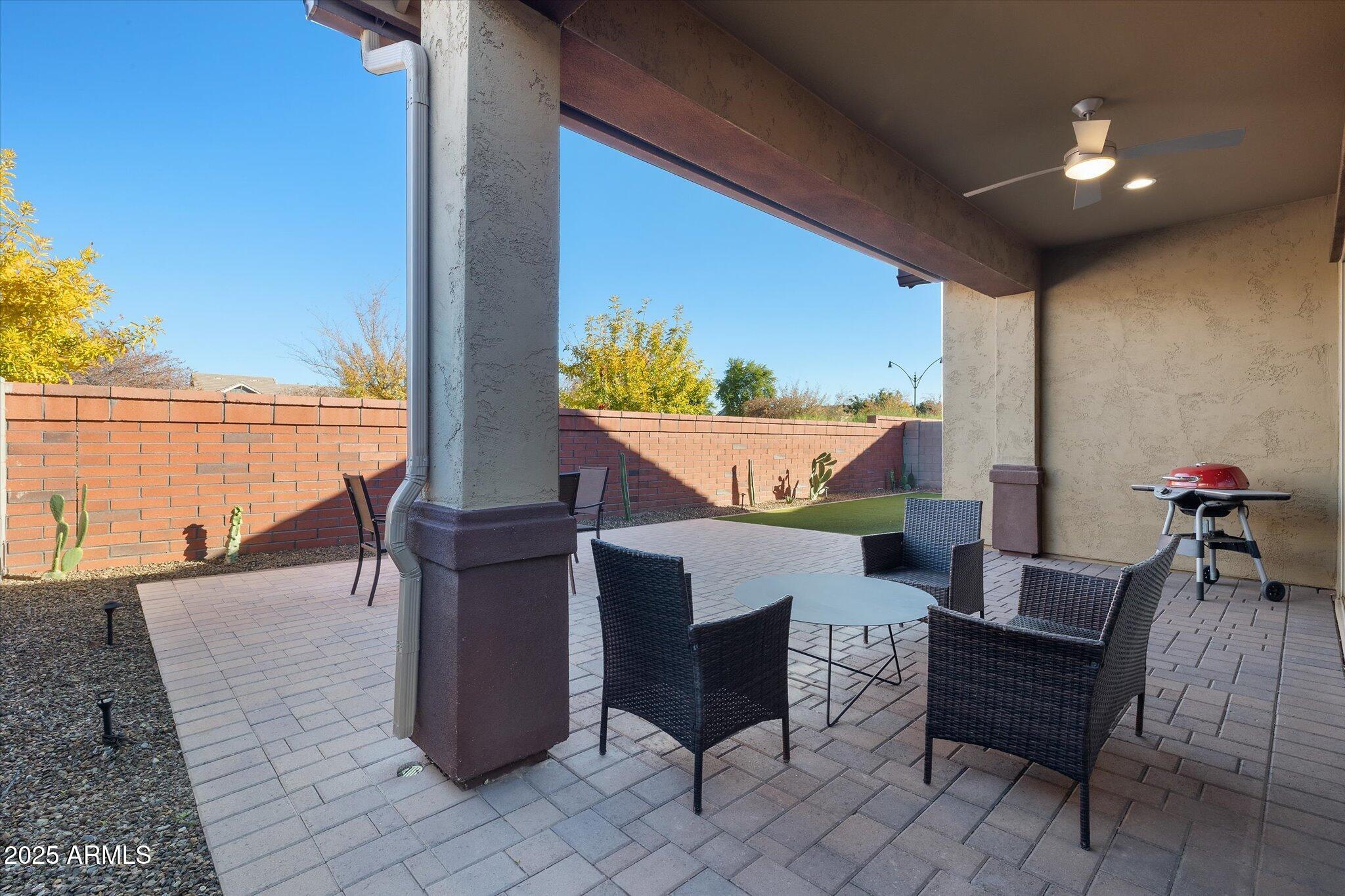 2527 South Quaintance Street Gilbert, AZ 85295 - Photo 19 of 36 a view of outdoor space with seating area