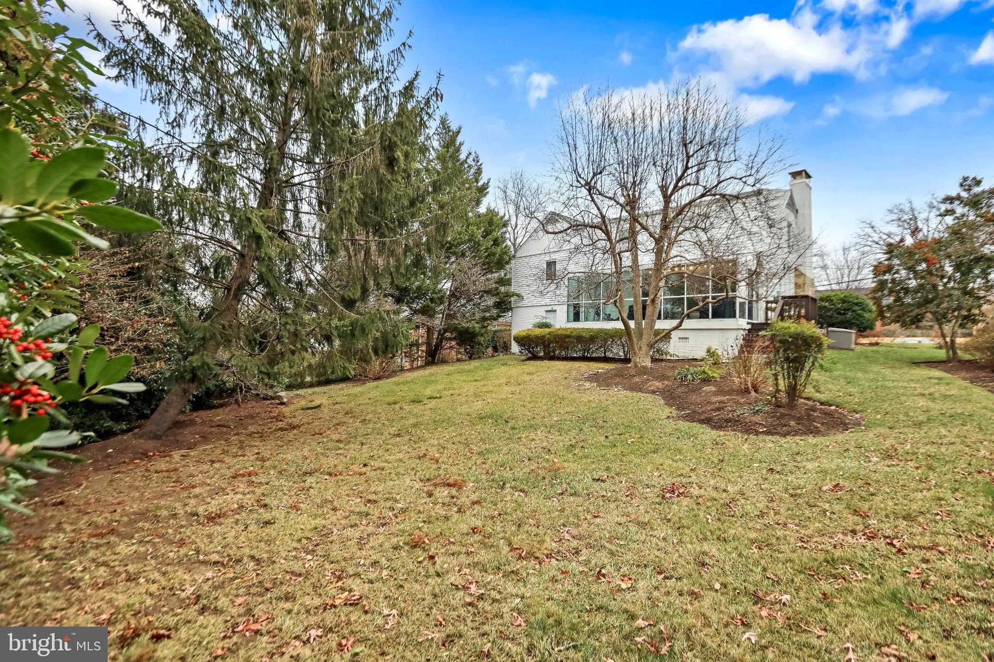 3906 Ridge Road Annandale, VA 22003 - Photo 20 of 34 Serene backyard oasis with lush greenery.