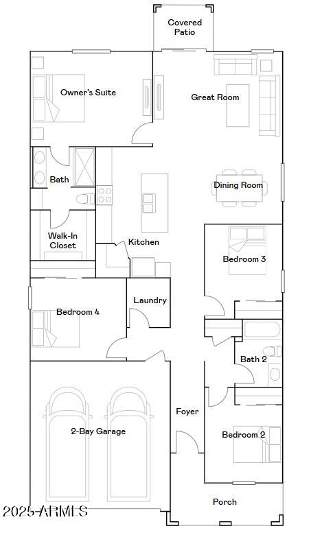 23463 West Chipman Road Buckeye, AZ 85326 - Photo 26 of 26 Floorplan
