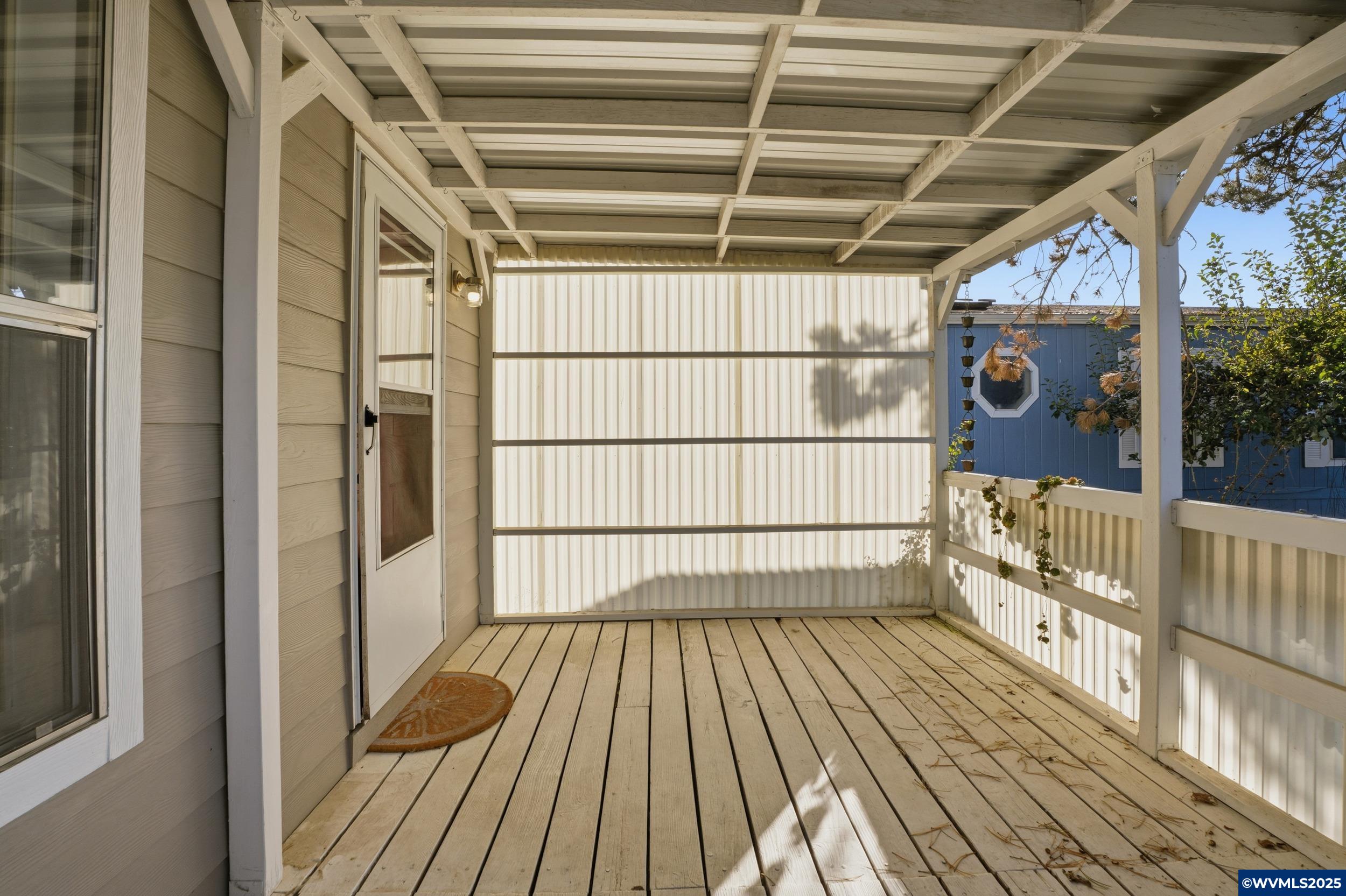 277 Edwards Road, Unit 145 Monmouth, OR 97361 - Photo 33 of 47 a view of wooden deck
