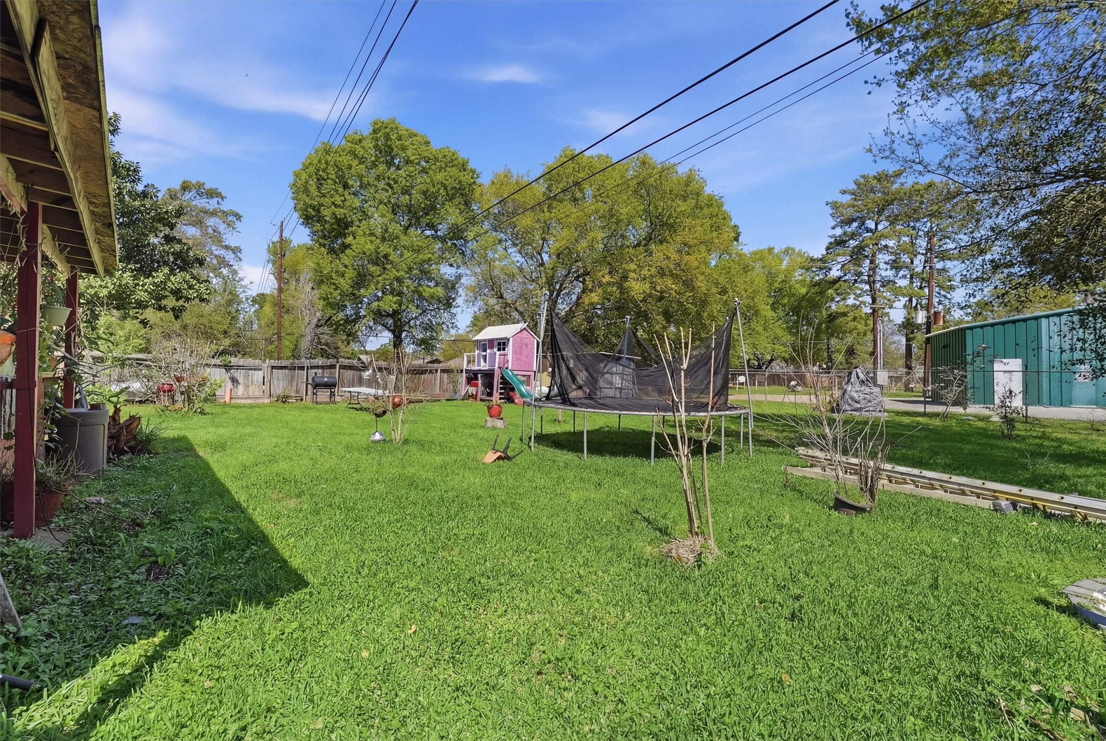6203 Sunnygate Drive Spring, TX 77373 - Photo 12 of 23 a view of a park with large trees