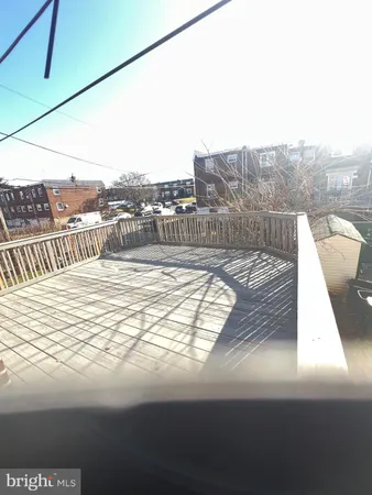 a view of balcony with city view