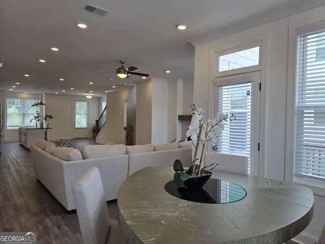 a view of front door of house