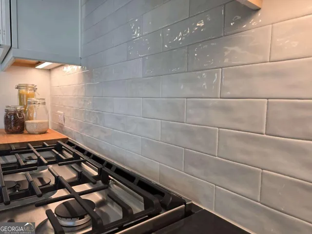 a close view of stove