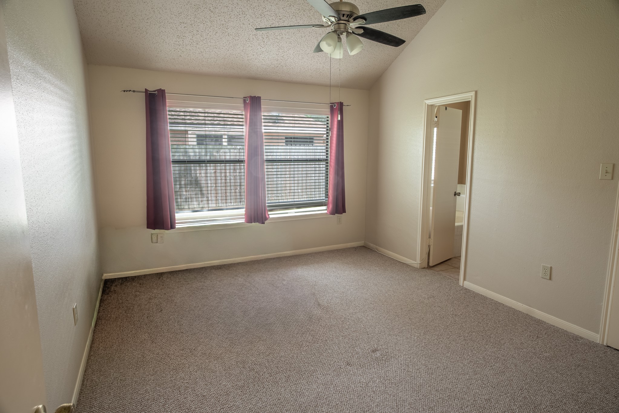 232 Trail Ride Road Angleton, TX 77515 - Photo 21 of 50 Primary Bedroom with Vaulted Ceilings