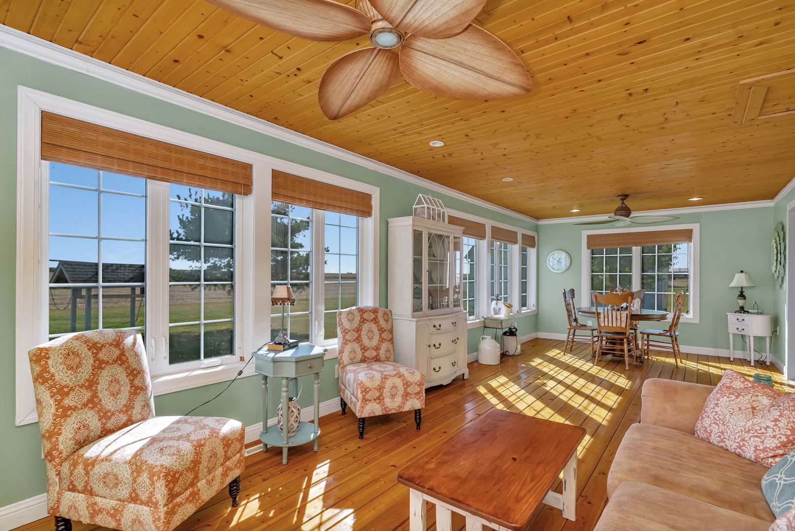 2624 East 21st Road Marseilles, IL 61341 - Photo 22 of 74 a living room with furniture and large windows