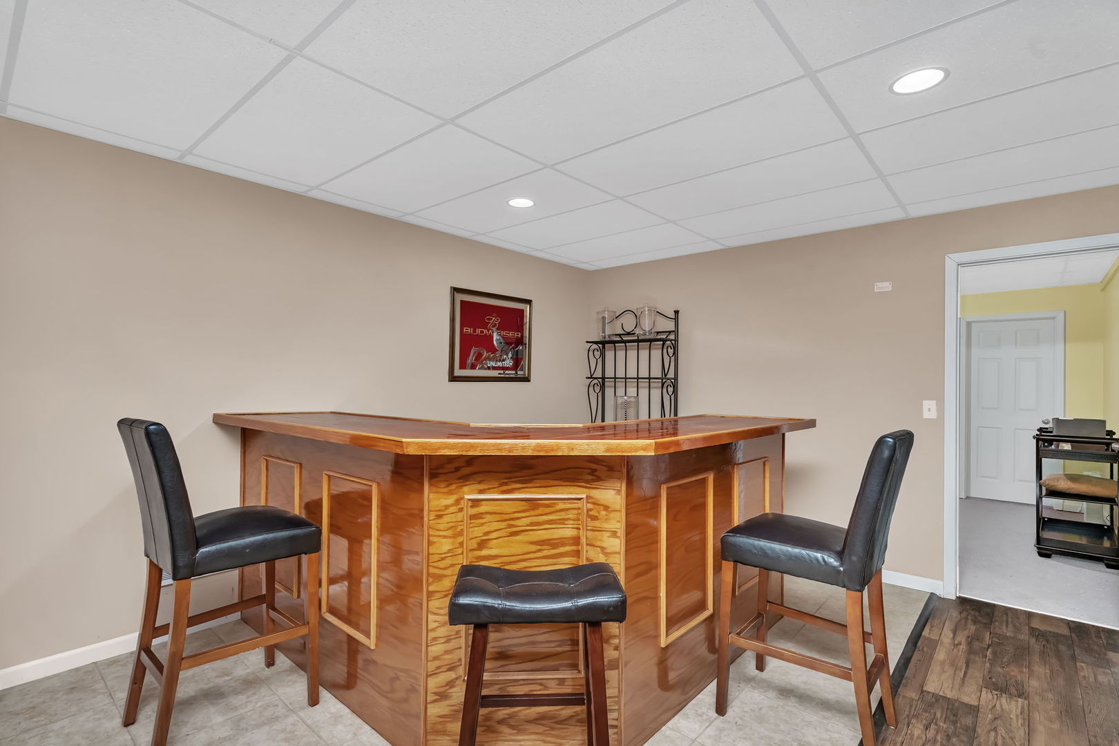 2624 East 21st Road Marseilles, IL 61341 - Photo 45 of 74 a workspace with furniture and wooden floor