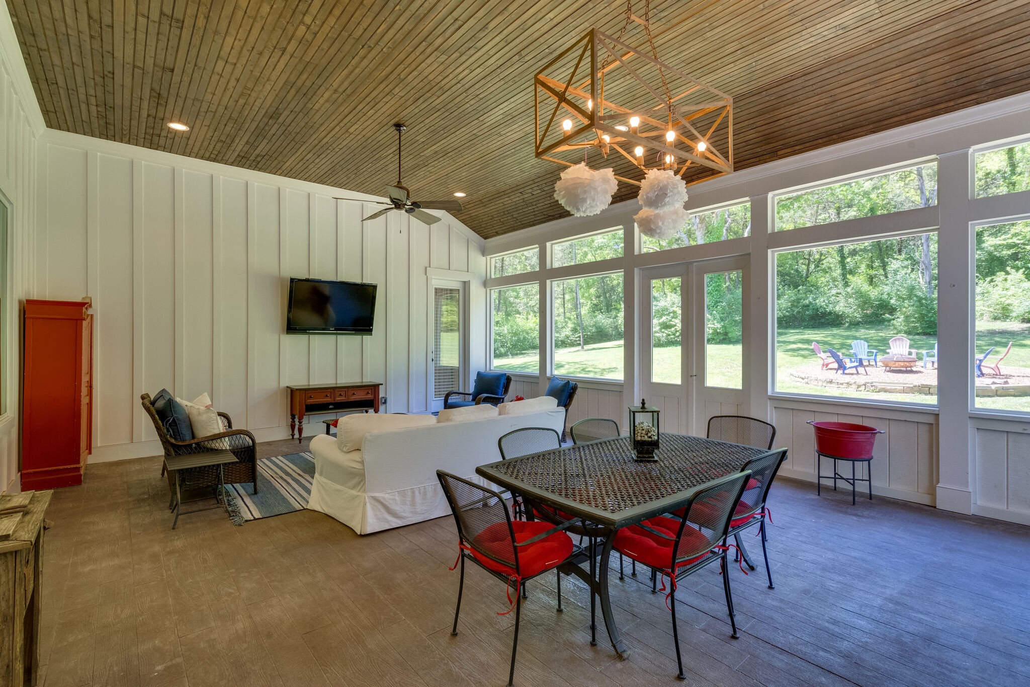 1453 Sneed Road West Franklin, TN 37069 - Photo 45 of 50 a living room with furniture a large window and a table