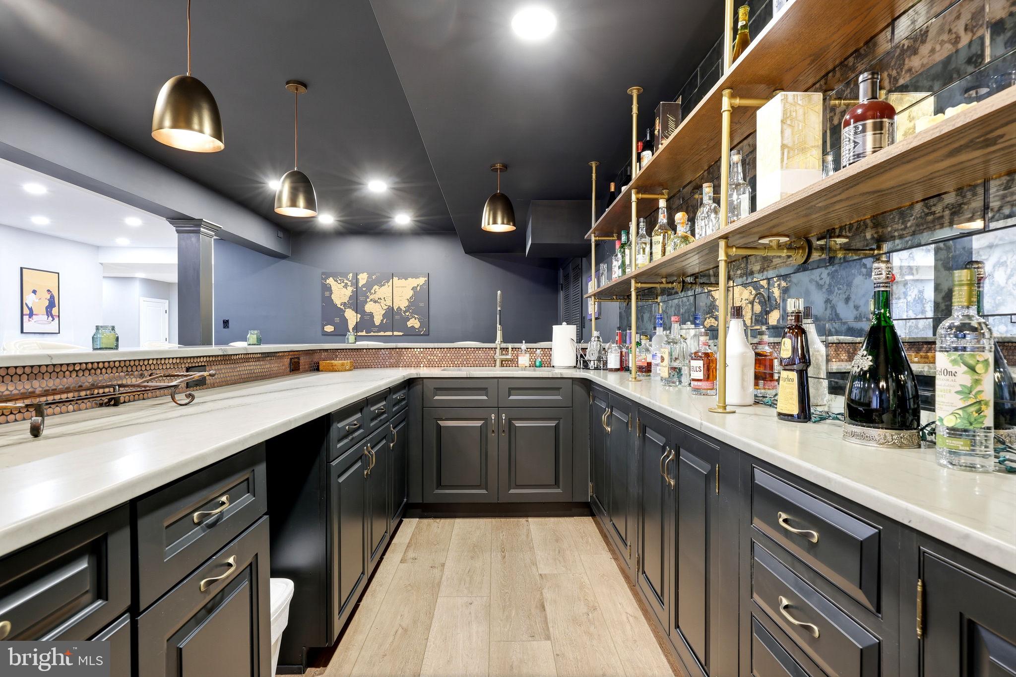 7 Woodland Road Newtown, PA 18940 - Photo 105 of 137 a stunning eight-person speakeasy bar